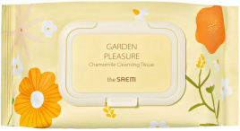 Косметические влажные салфетки с ромашкой, 100 шт | THE SAEM Garden Pleasure Chamomile Cleansing Tissue